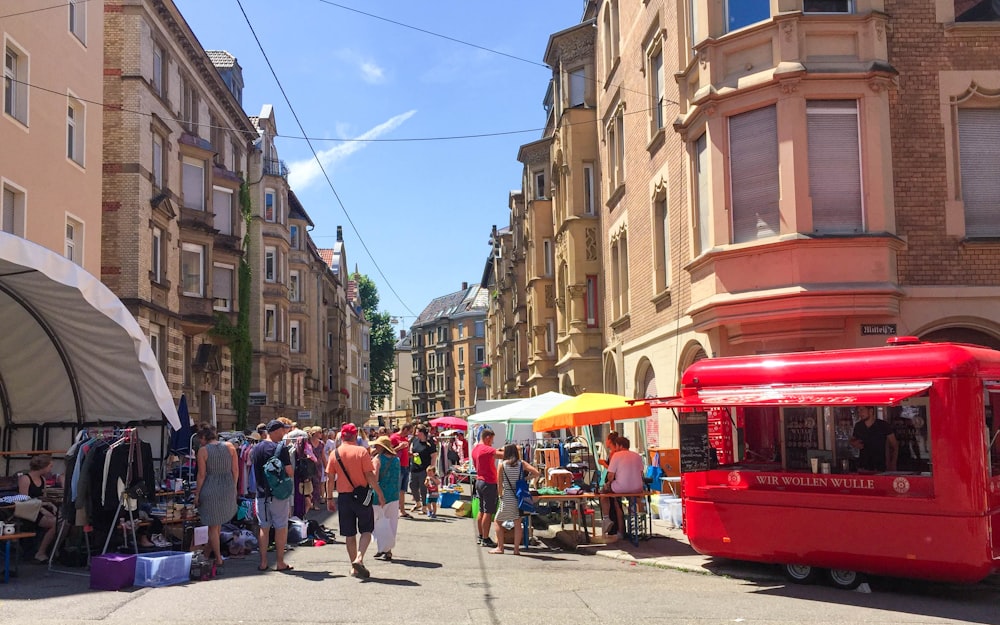 people walking on street during daytime