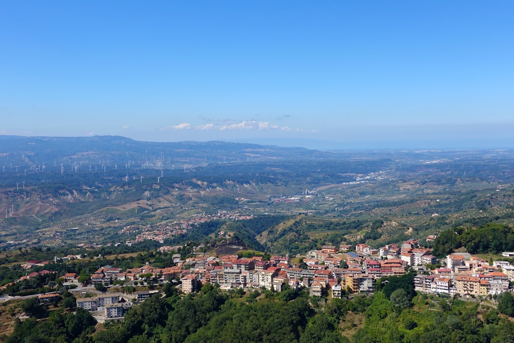 aerial view of city during daytime