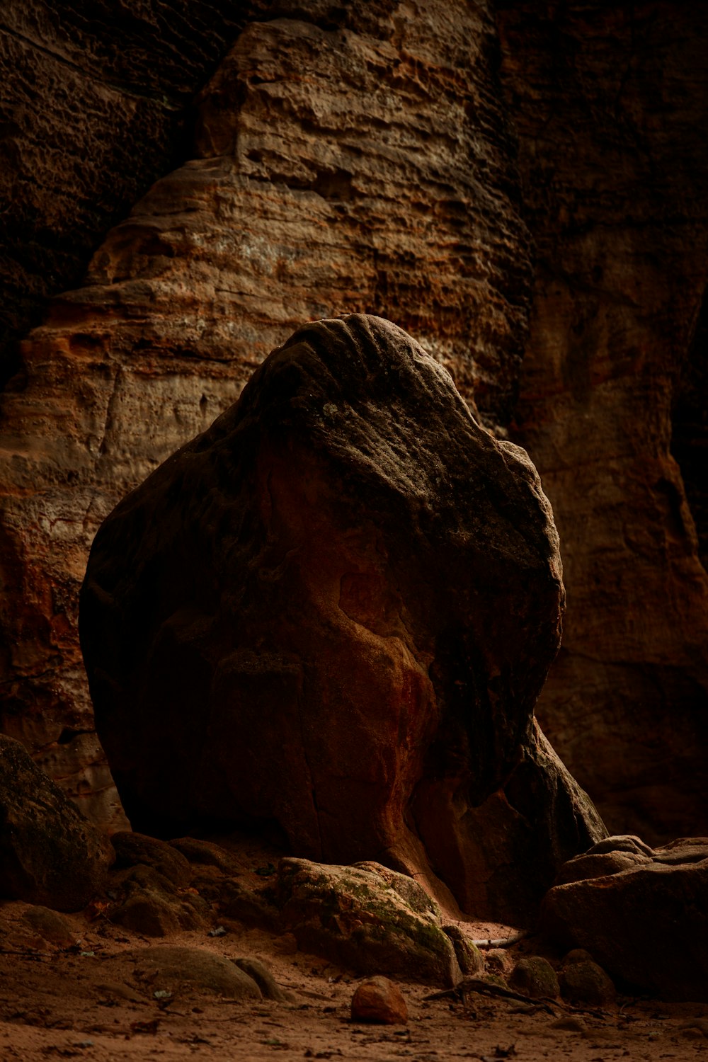 brown rock formation during daytime