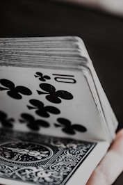 8 of clubs playing card