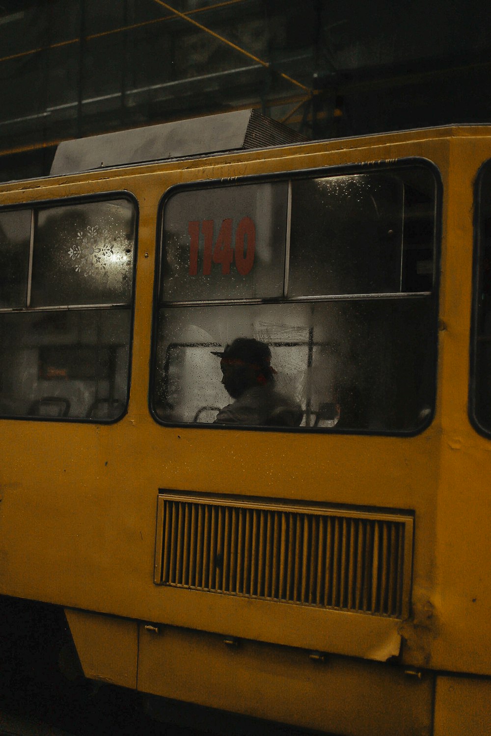 people inside yellow and black train