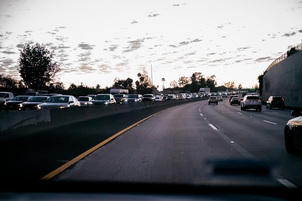 cars on road during daytime