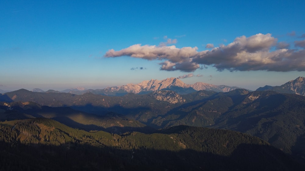 mountains under blue sky during daytime