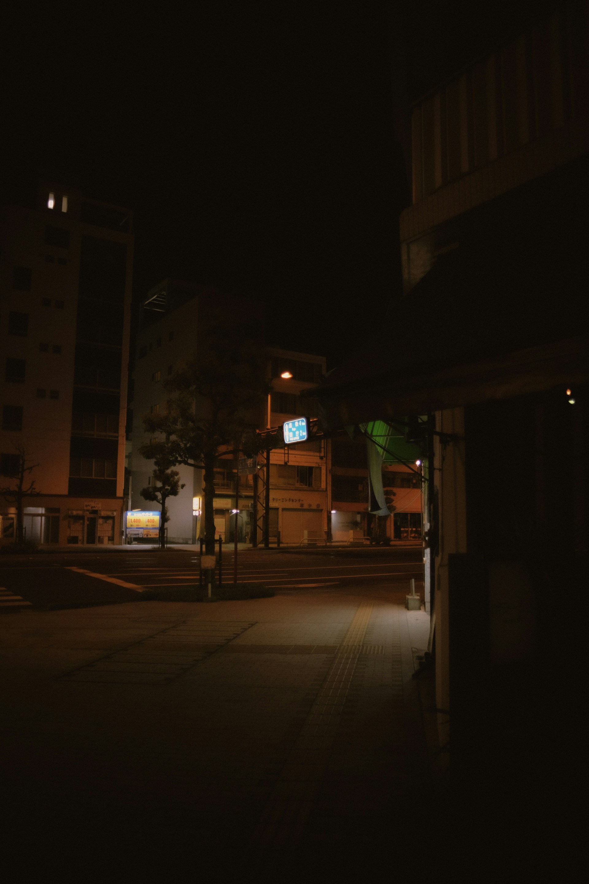 brown concrete building during night time