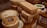 Close-up of assorted fresh dairy products arranged on a wooden table.