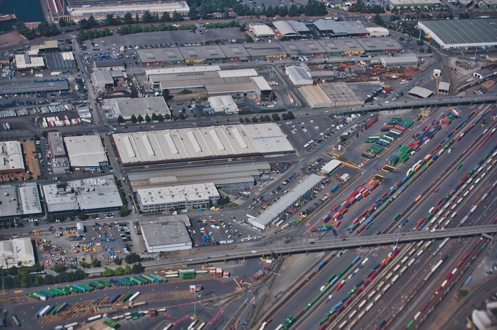 aerial view of city buildings during daytime