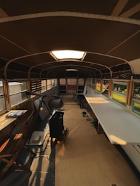 black office rolling chairs and tables