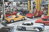A vibrant collection showcasing accessories that celebrate car culture.