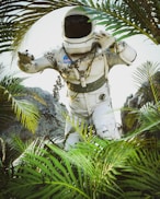 man in white and black suit