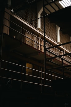 a building that has some stairs in it