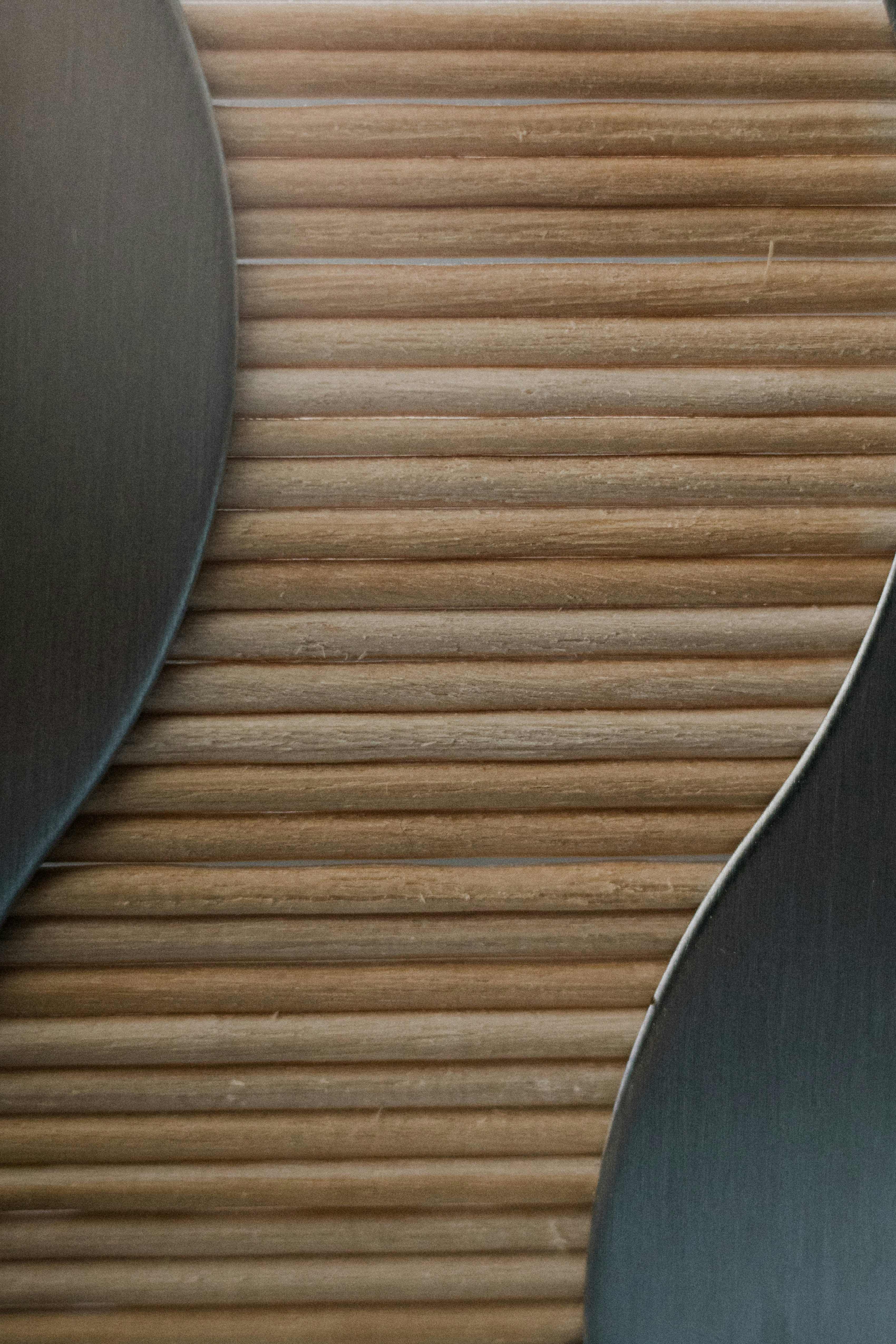 a close up view of a wooden wall