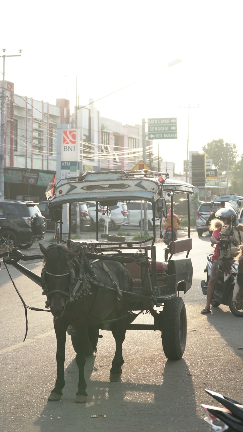 Suasana tradisional Lombok
