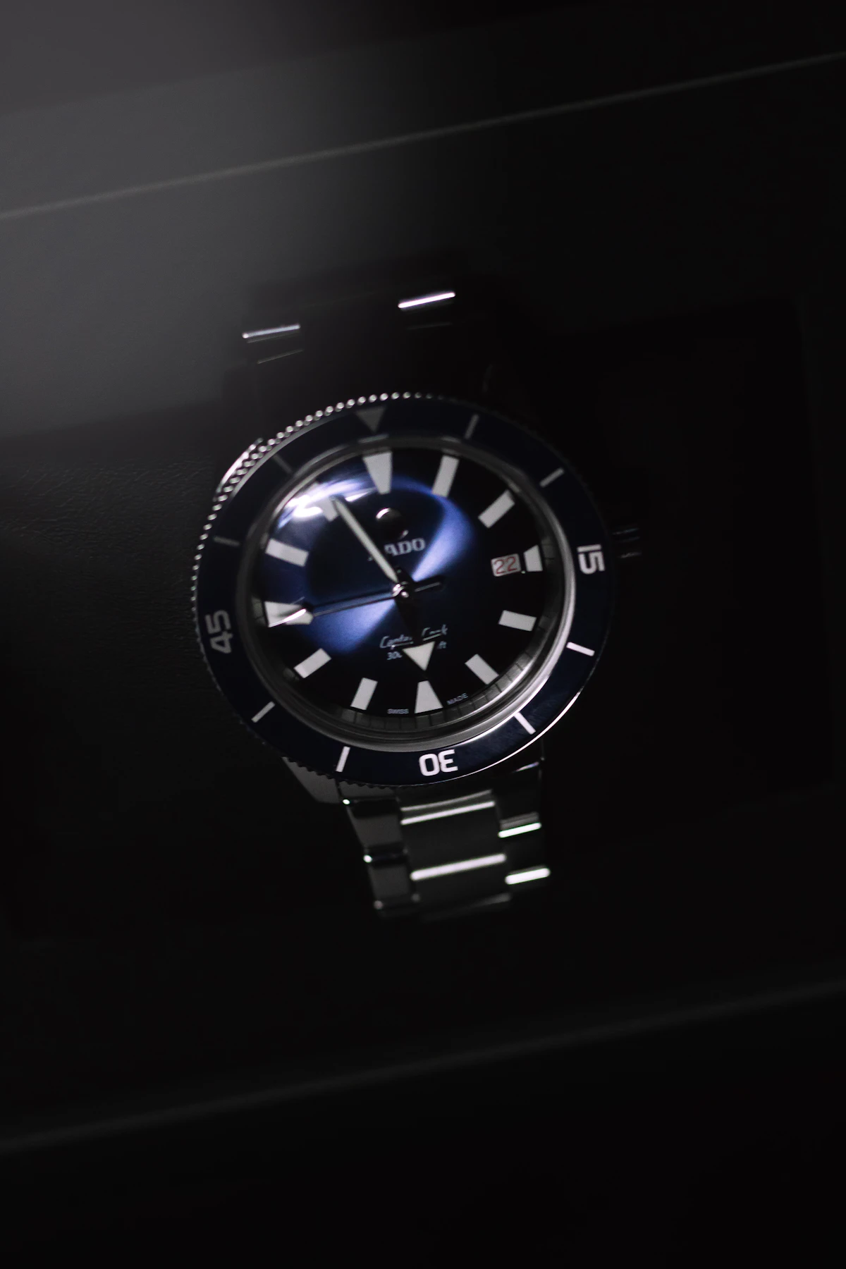 Orologio Rado Captain Cook, dettaglio quadrante