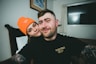 a man and a woman posing for a picture