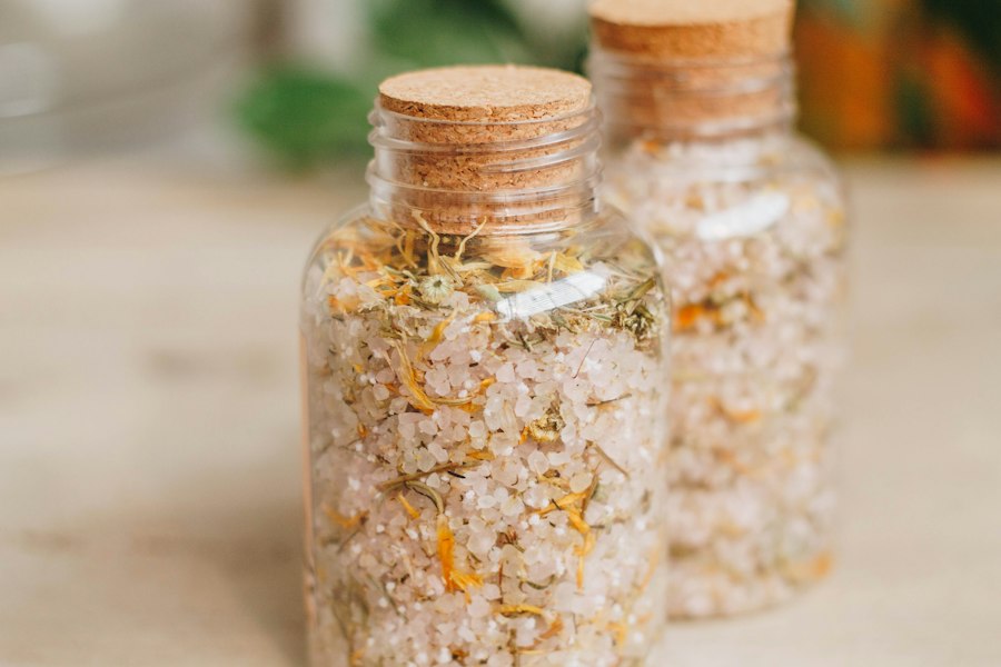 Sels de Bain Relaxants aux Huiles Essentielles Feel Natural produits de salle de bain