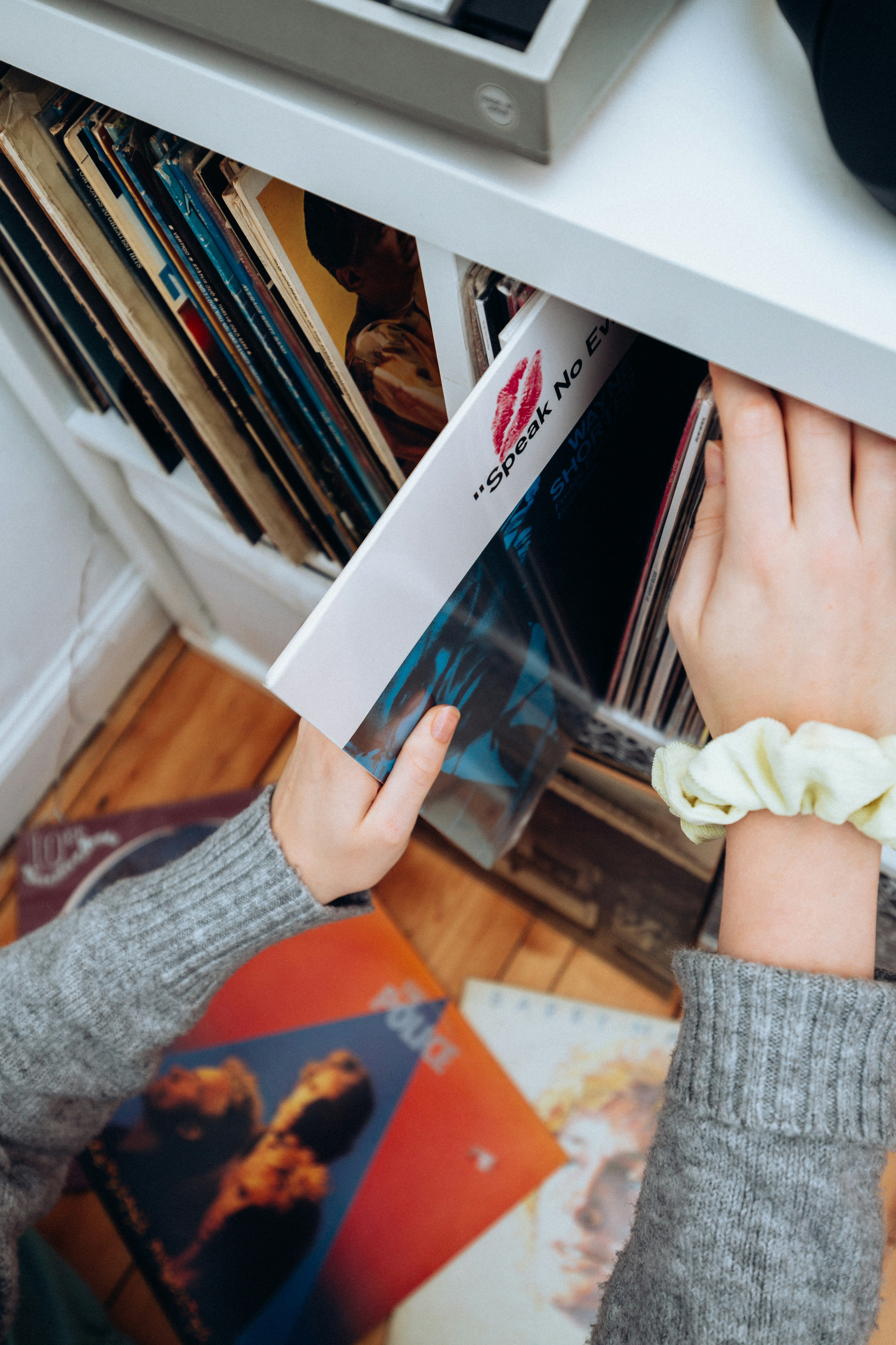 vinyl records collection
