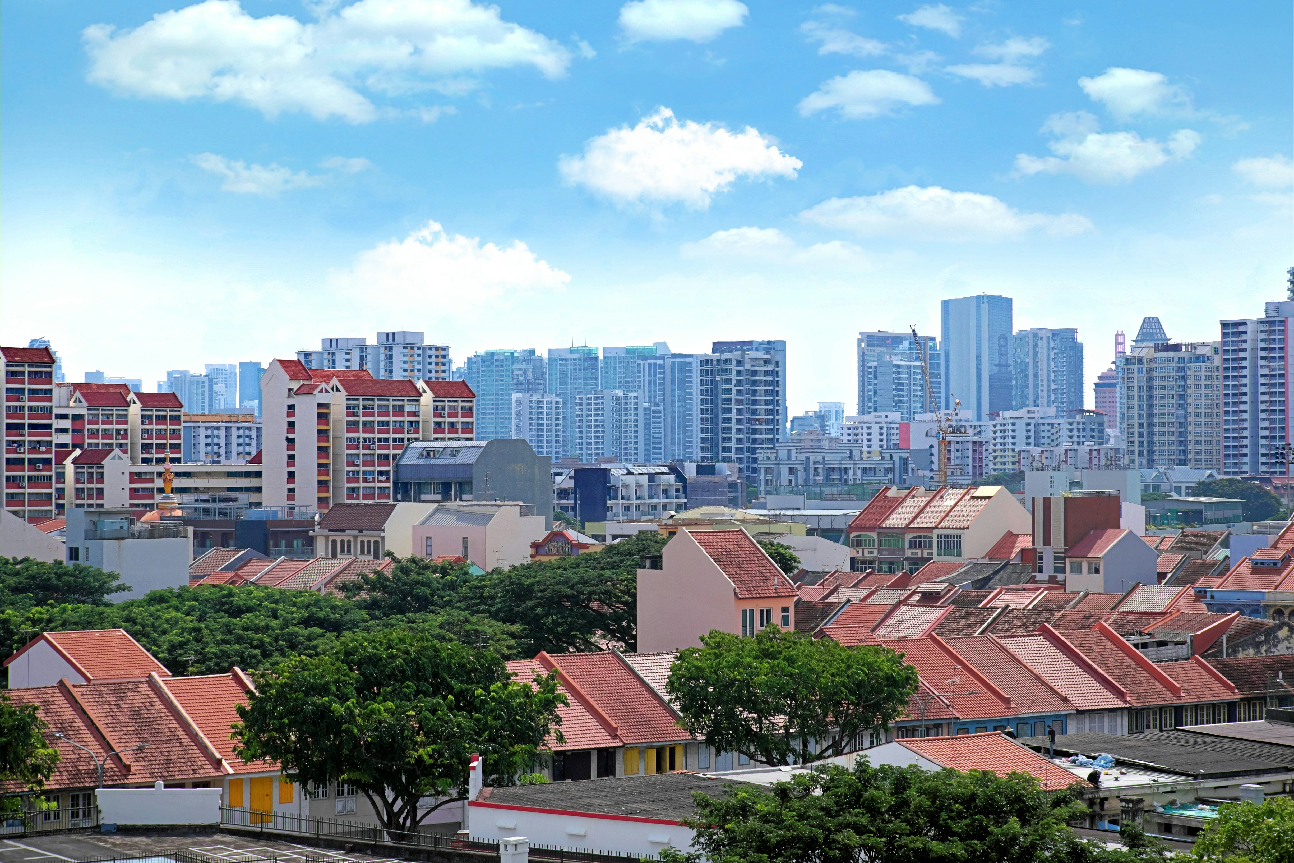 a city with a lot of tall buildings