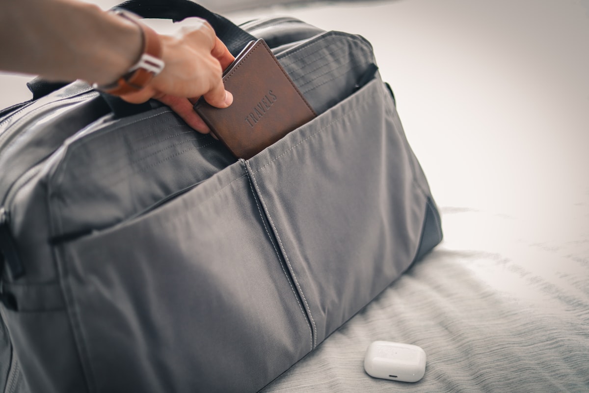 freshen up kit with long haul flight essentials