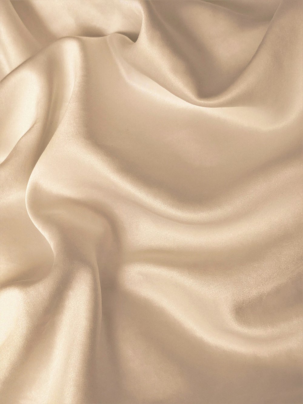 a close up view of a white fabric