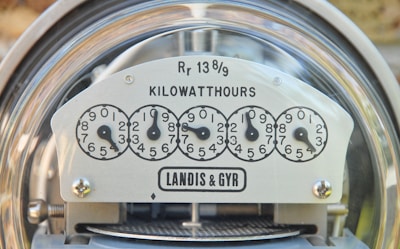 a close up of a clock with numbers on it