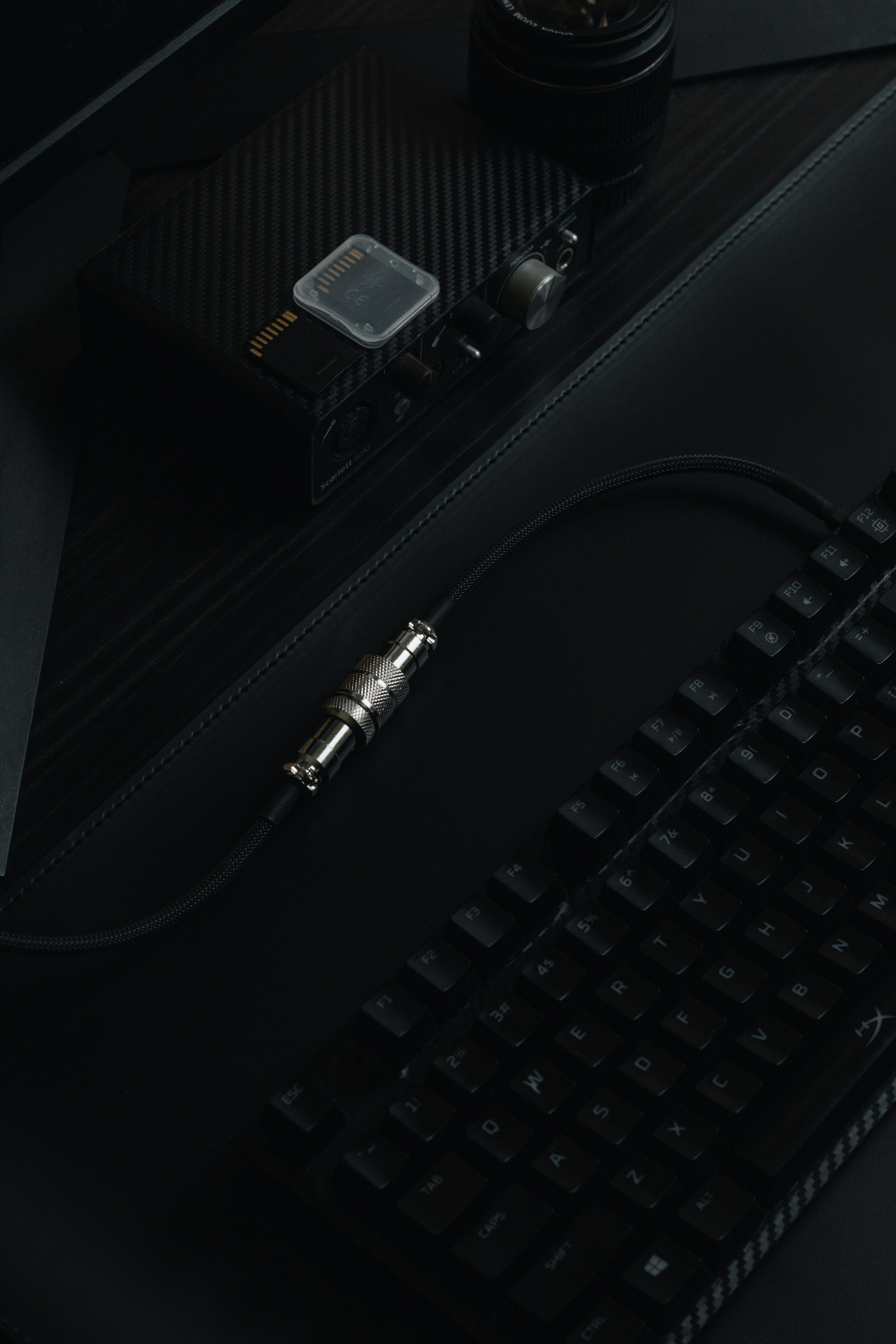 gaming setup dark, wallpaper, Gaming Headset Running Slow? Troubleshooting Guide 6