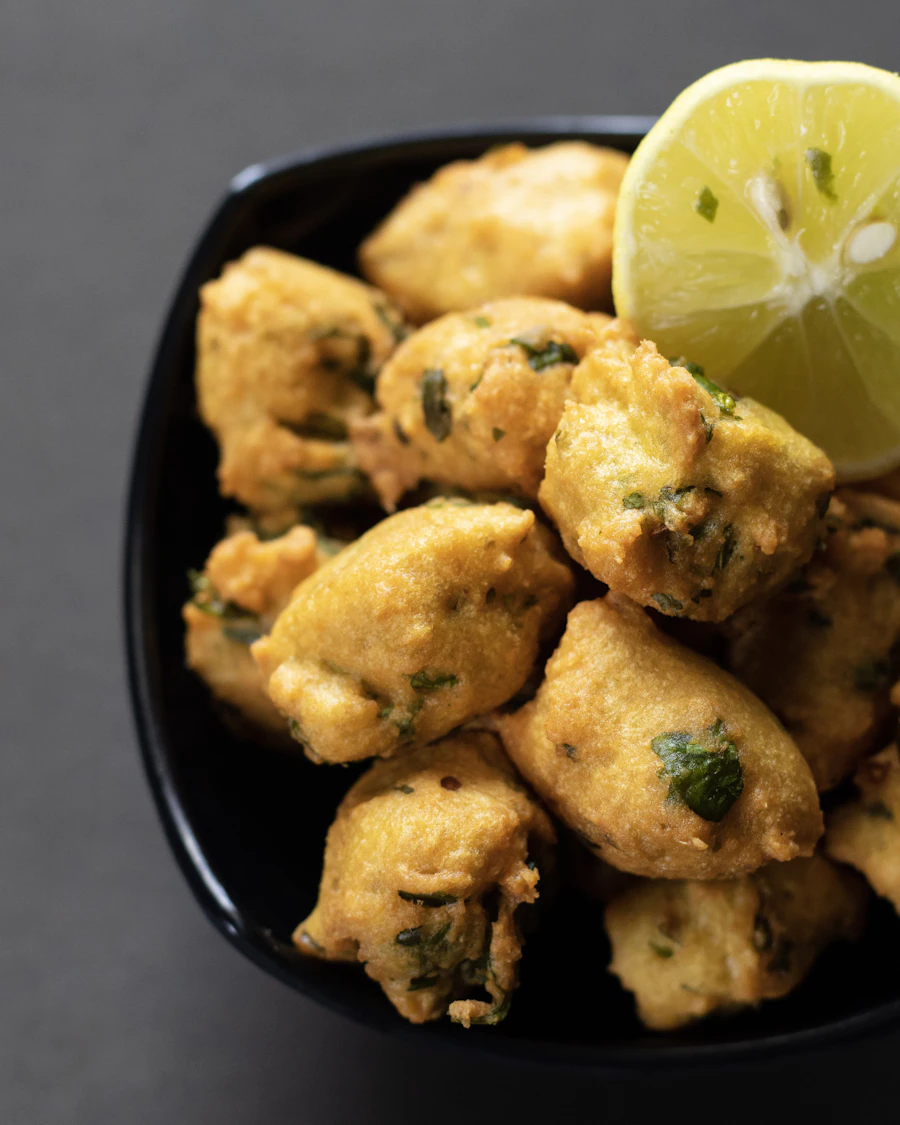 Bowl of fresh Kerala snacks