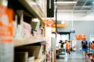 a store filled with lots of shelves filled with items
