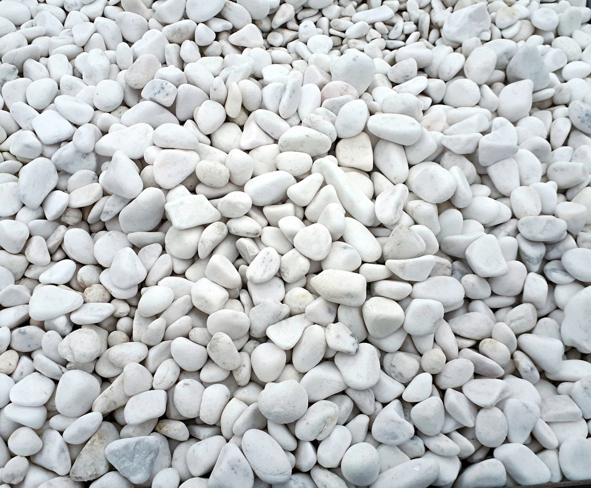 Drain rock delivered for French drain installation in Iron County Utah