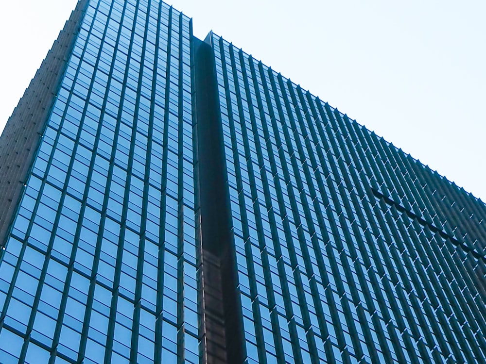 a tall building with a clock on the side of it