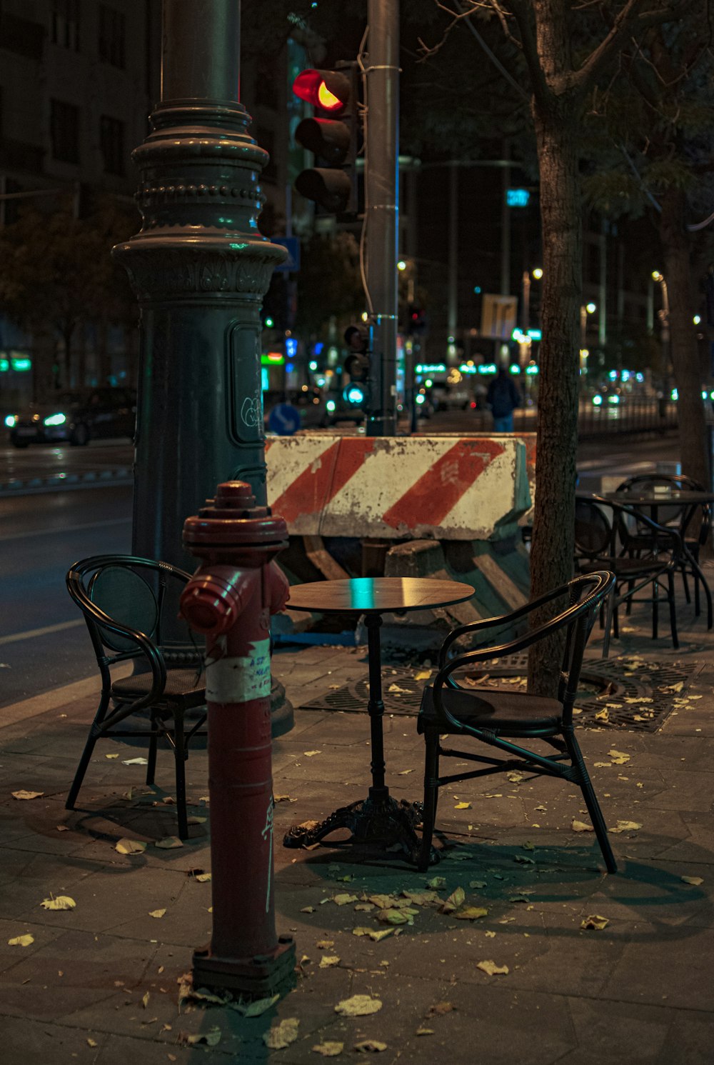 a fire hydrant on the side of the road