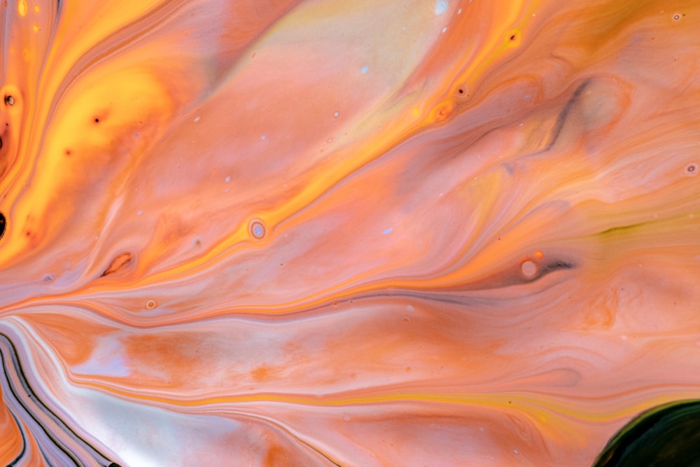 a close up view of a liquid substance