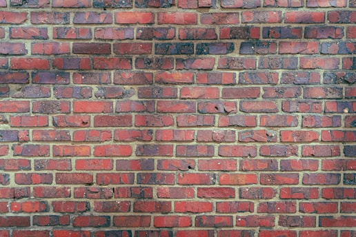 a brick wall