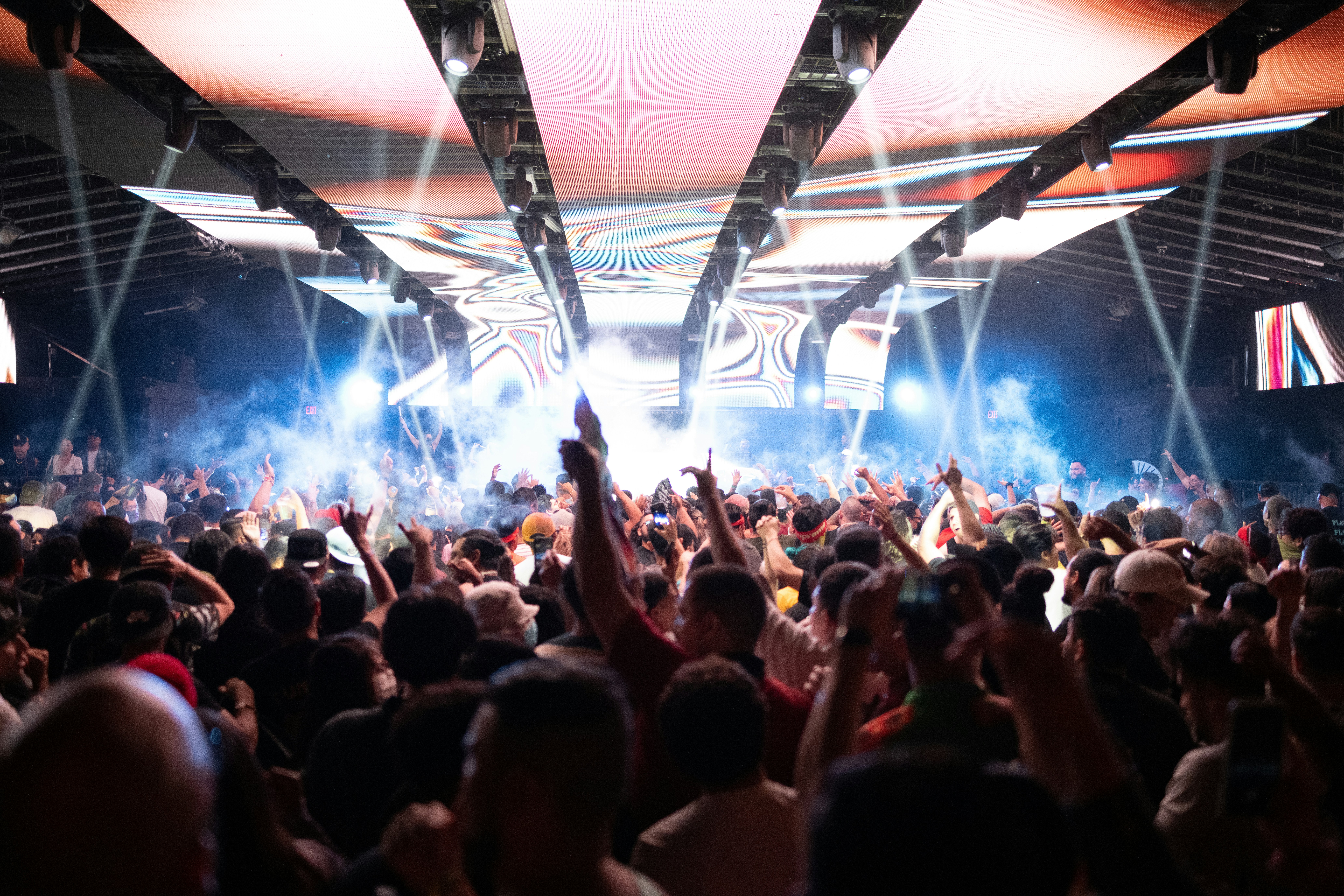 a large crowd of people at a concert