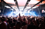 a large crowd of people at a concert