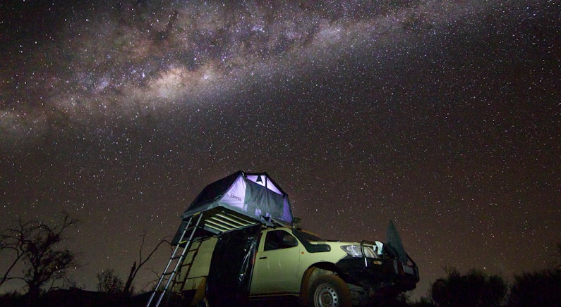 Dormir bajo las estrellas en Australia 