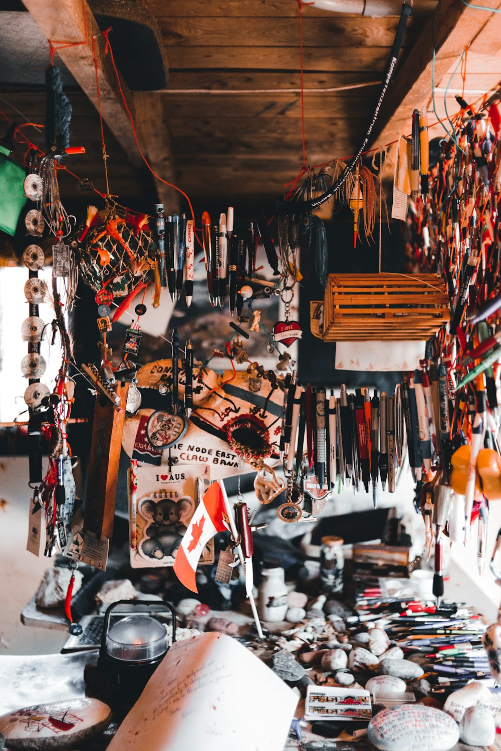 a room filled with lots of different types of items