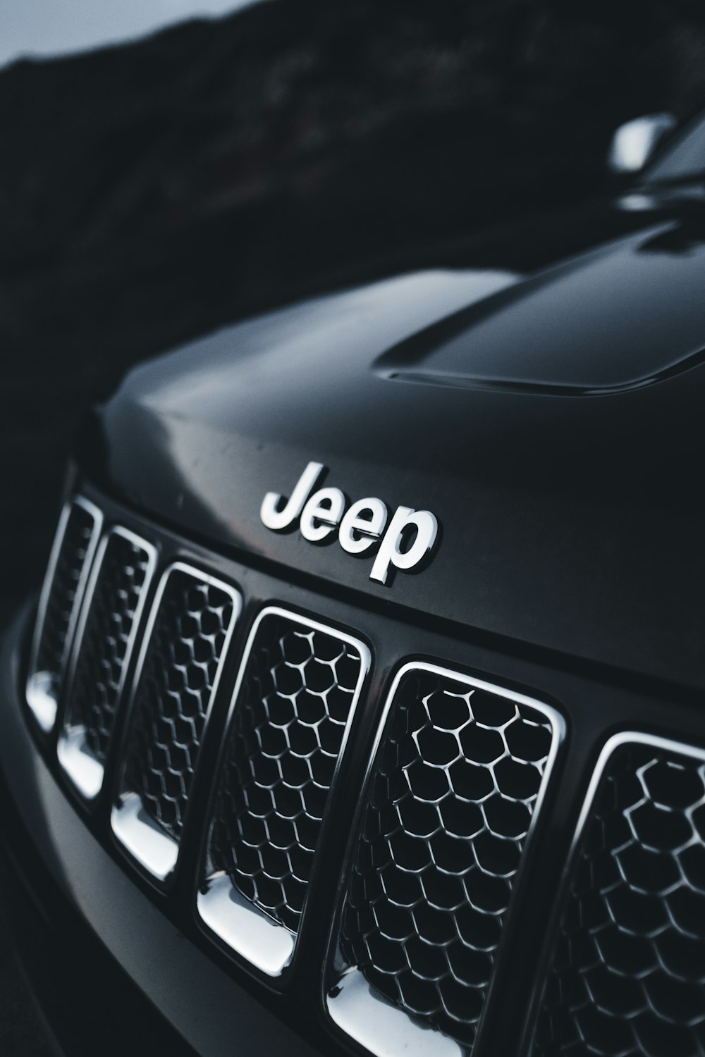 a jeep with the word jeep written on it