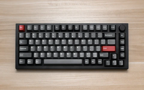 Mechanical Keyboard, Tan Keys