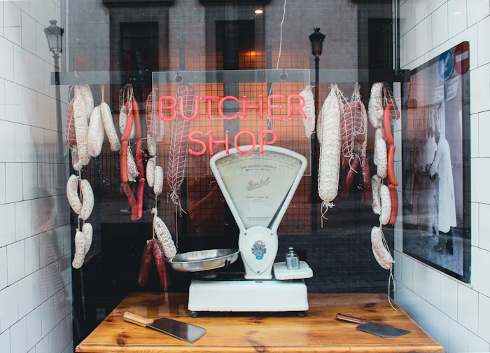 Vitrina de carnes