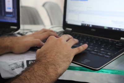 student doing online safeguarding course