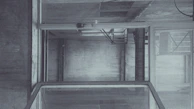 Placeholder of fire-rated shaft wall construction in an industrial facility.