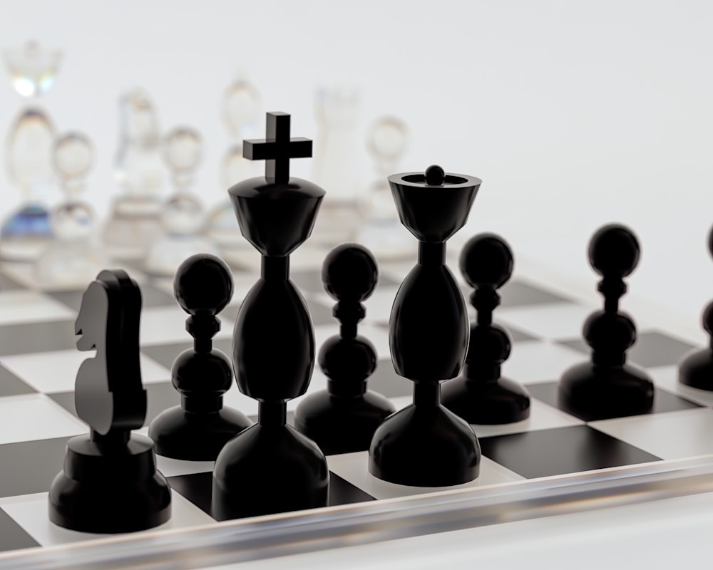 A chess board with a chess piece photo – Free Chess Image on Unsplash