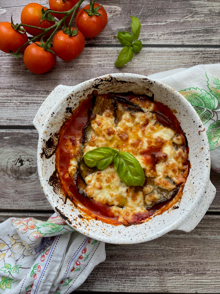 Parmigiana d'aubergines