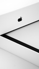 Close-up of a custom box featuring a unique logo design on a clean background.