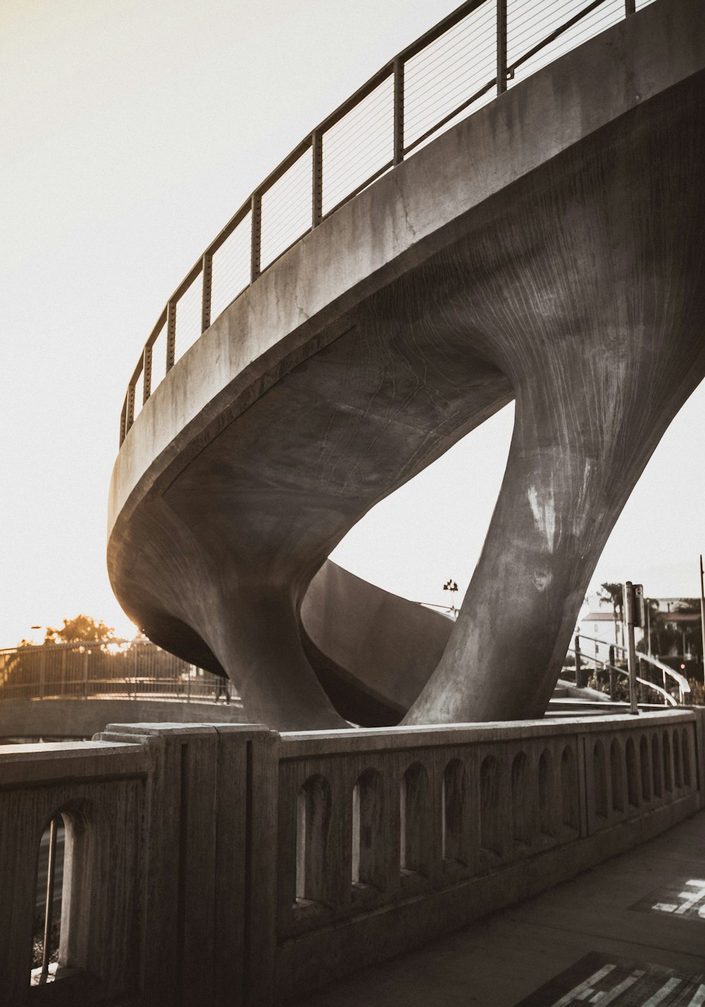 a bridge that is over a body of water