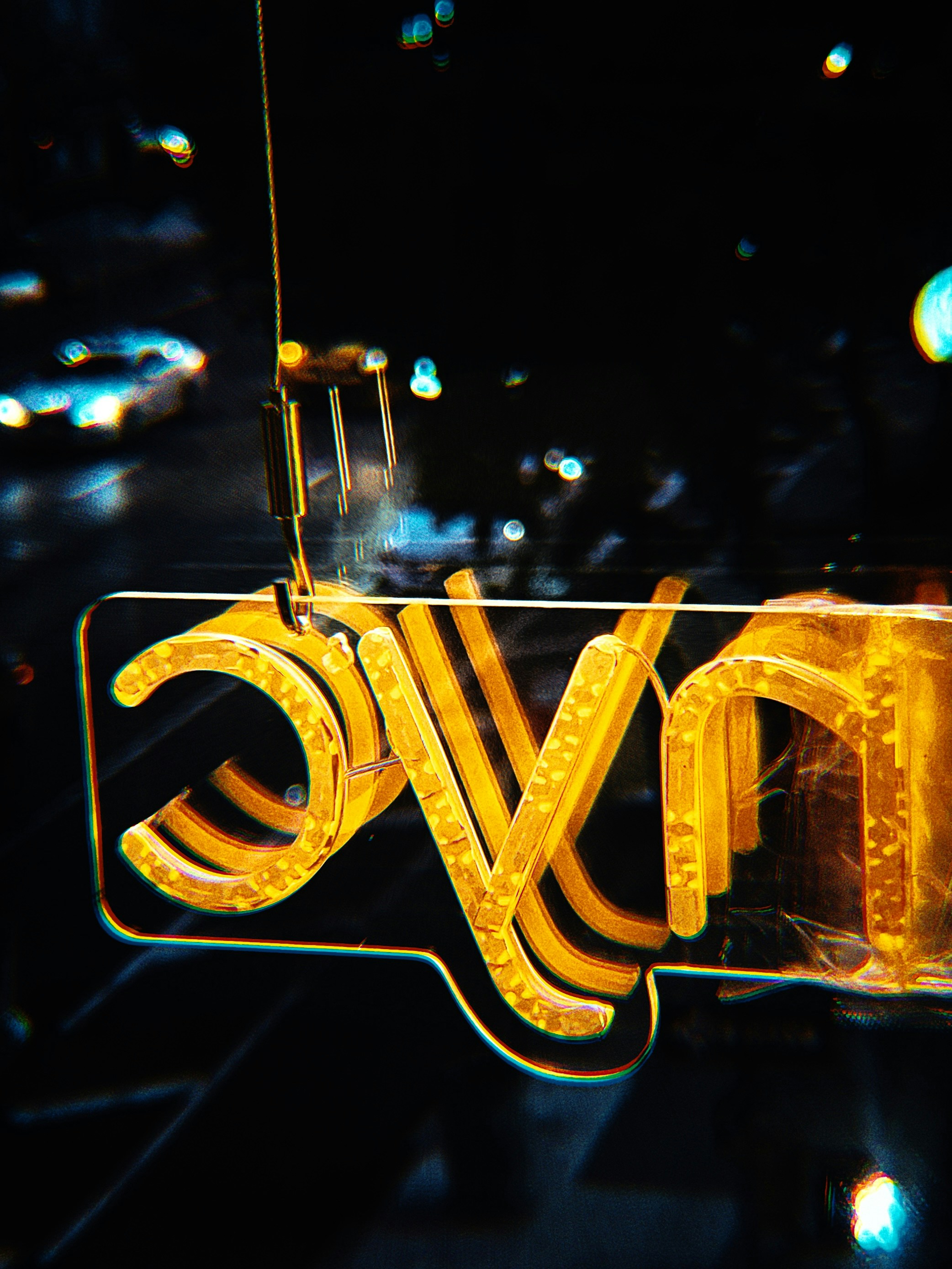 a close up of a street sign with a blurry background
