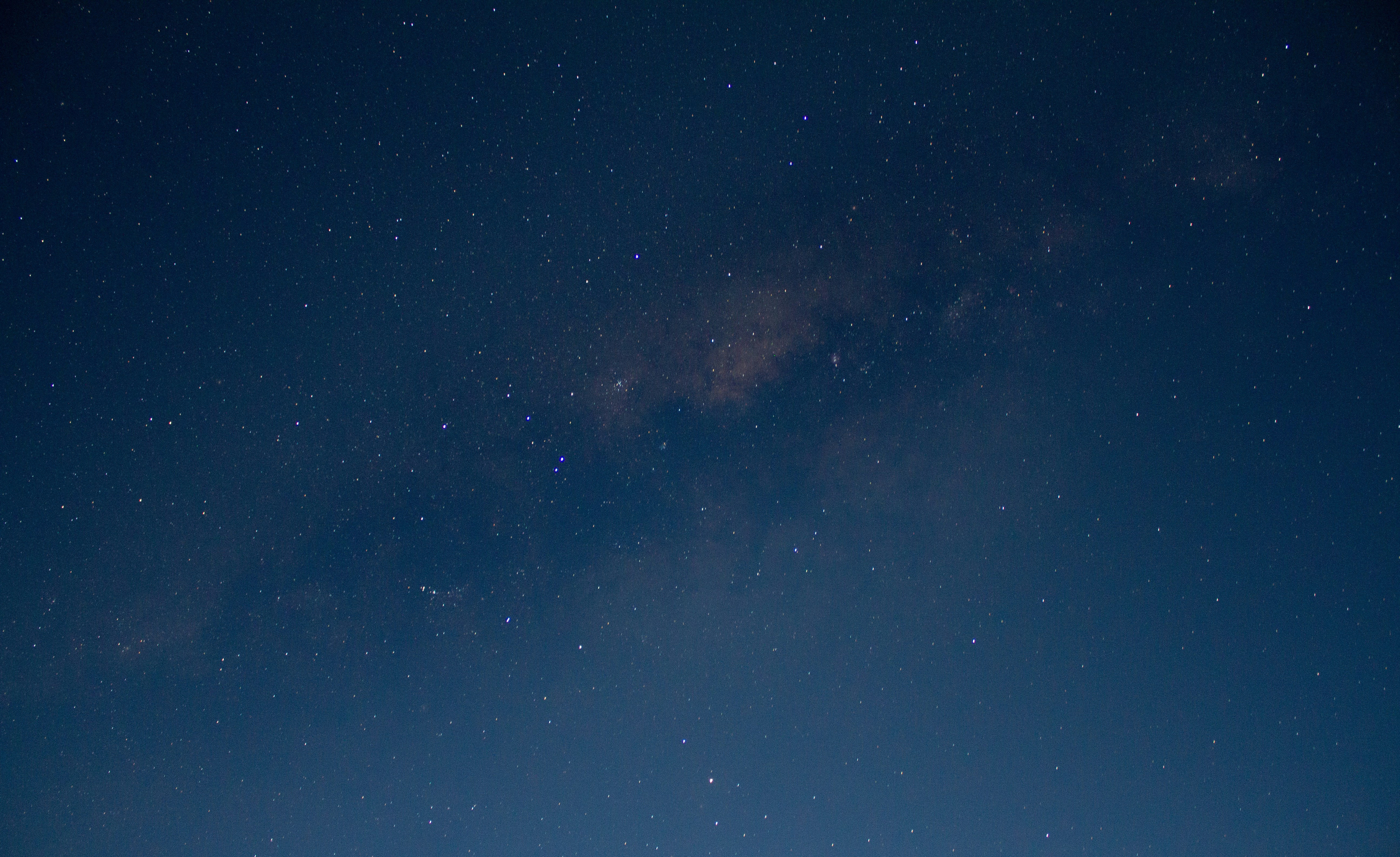the night sky with stars and the milky