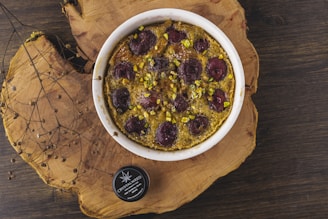 Edible cannabis treats arranged on a rustic plate with natural lighting.