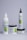 A set of four hair care products with white packaging, each featuring the word 'Amla' and an image of green fruit. The products include a herbal conditioning shampoo, herbal hair treatment, herbal hair oil, and herbal hair food.