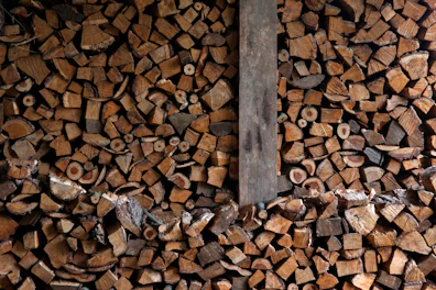 Various firewood categories displayed side by side.